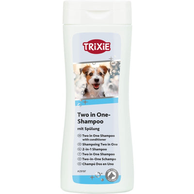 Șampon Trixie 2 în 1 cu balsam pentru câini - 250 ml