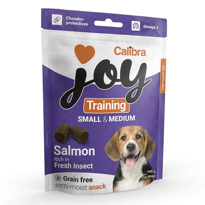 Calibra Joy Dog Training Snacks Small & Medium Salmon & Insect – 150g
