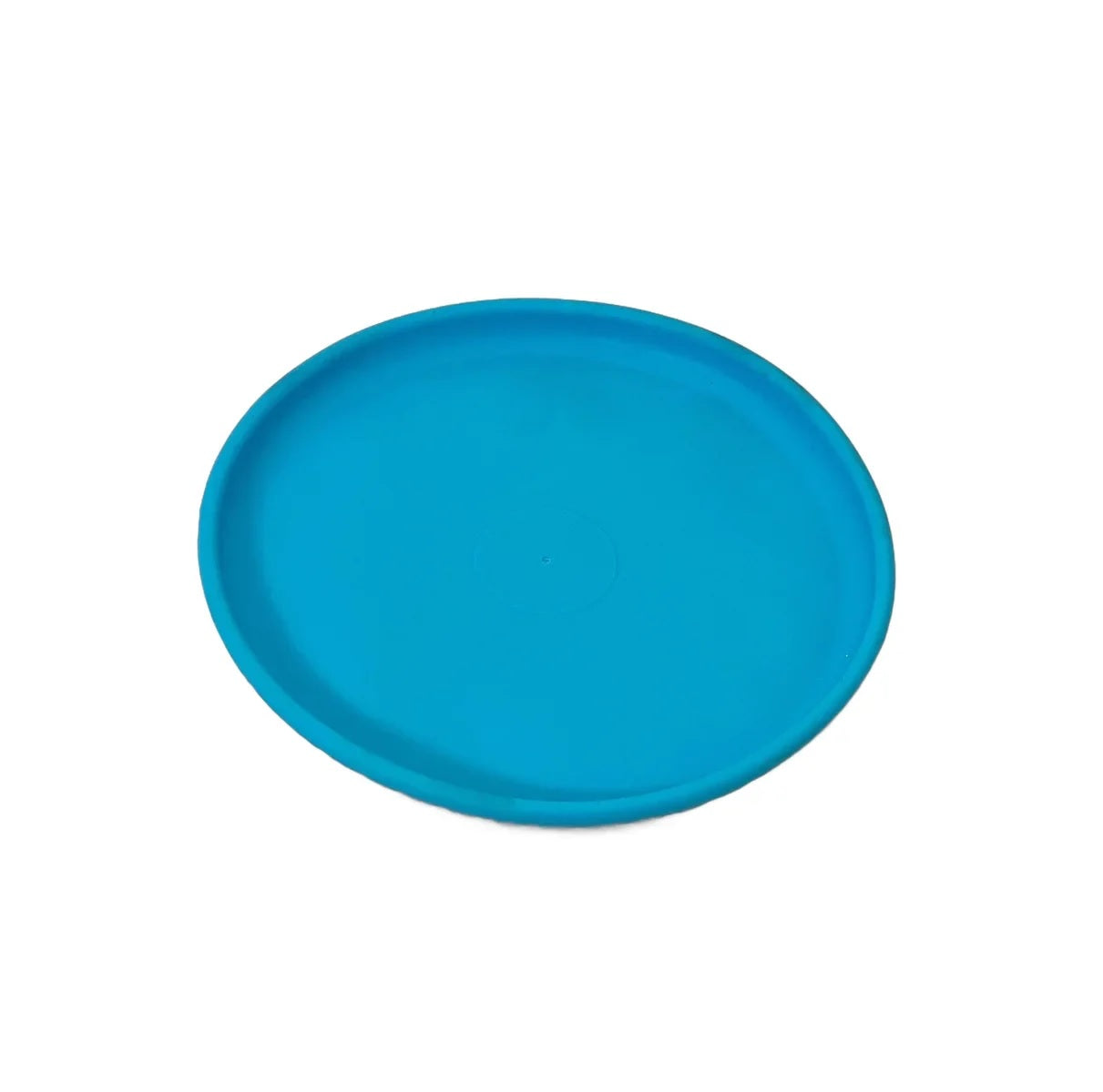 Frisbee pentru câini din cauciuc flexibil – culoare bleu, vedere JOS 23cm