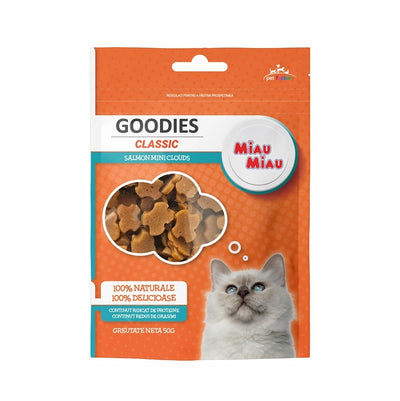 Goodies Classic Mini Cloud cu Somon – Recompense Pisici 50 g