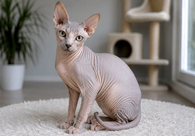 Sphynx – Caracter, îngrijire și informații complete