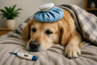 Febra la câini: simptome și când să mergi la veterinar
