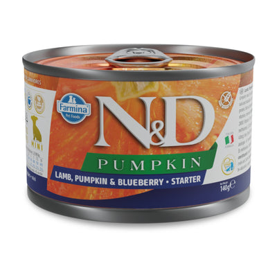 Farmina N&D Pumpkin Miel, Dovleac & Afine Starter Mini Hrană Umedă - 140 g