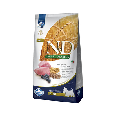 Farmina N&D Ancestral Grain Miel & Afine Adult Mini