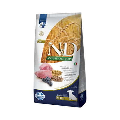 Farmina N&D Ancestral Grain Miel & Afine Puppy Mini