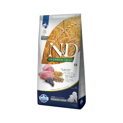 Farmina N&D Ancestral Grain Miel & Afine Puppy Medium & Maxi