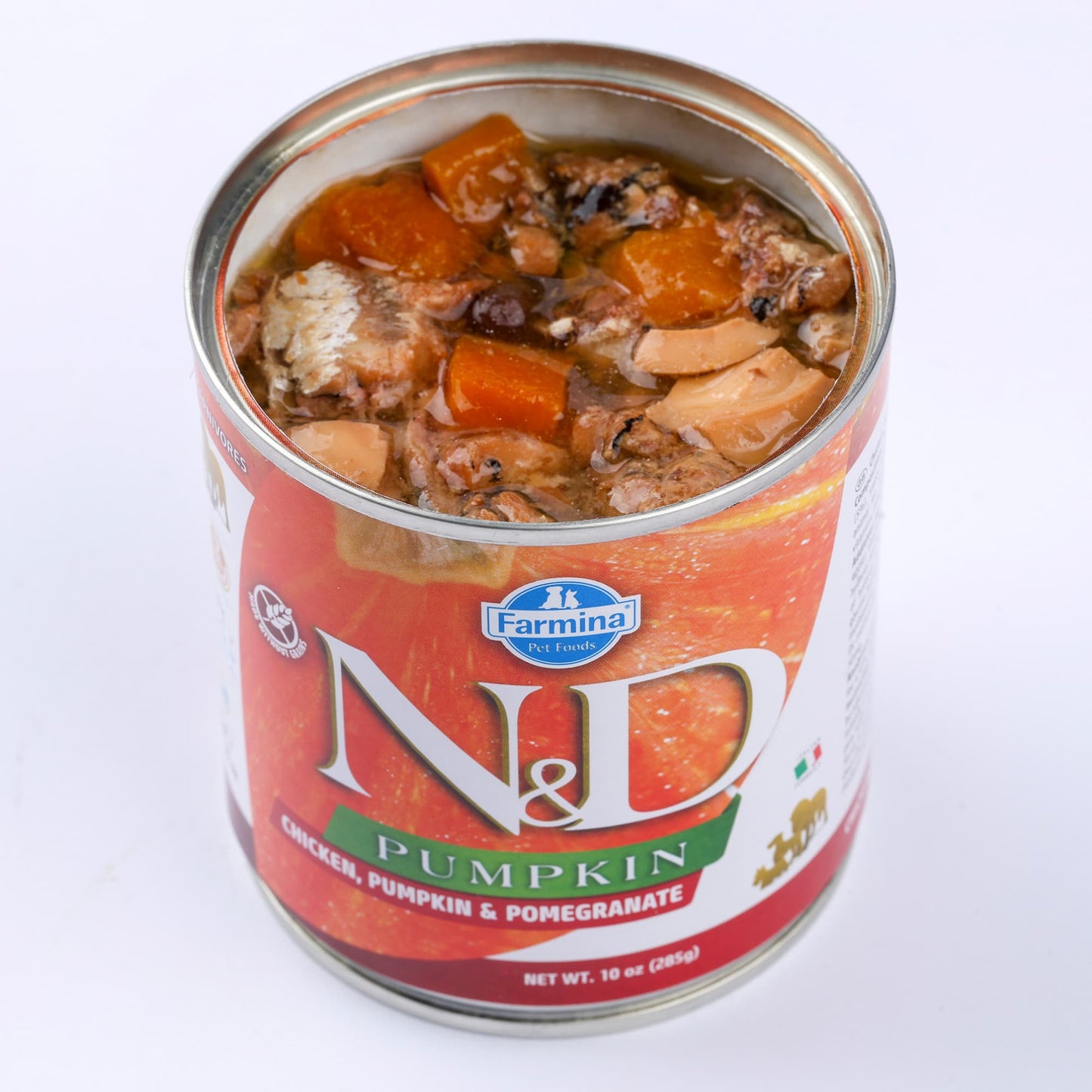 Farmina N&D Pumpkin, Pui și Rodie, Adult, Hrană Umedă pentru Câini – 285 g