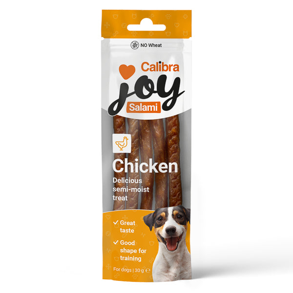 Calibra Joy Dog Salami Chicken – Snack-uri Câini 30g
