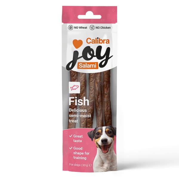Calibra Joy Dog Salami Fish – Snack-uri Câini 30g