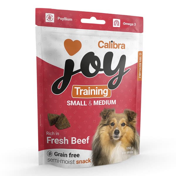 Calibra Joy Dog Training Snacks Small & Medium Beef – 150g