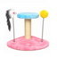Ansamblu de joacă pentru pisici cu sisal și jucării, 21 cm