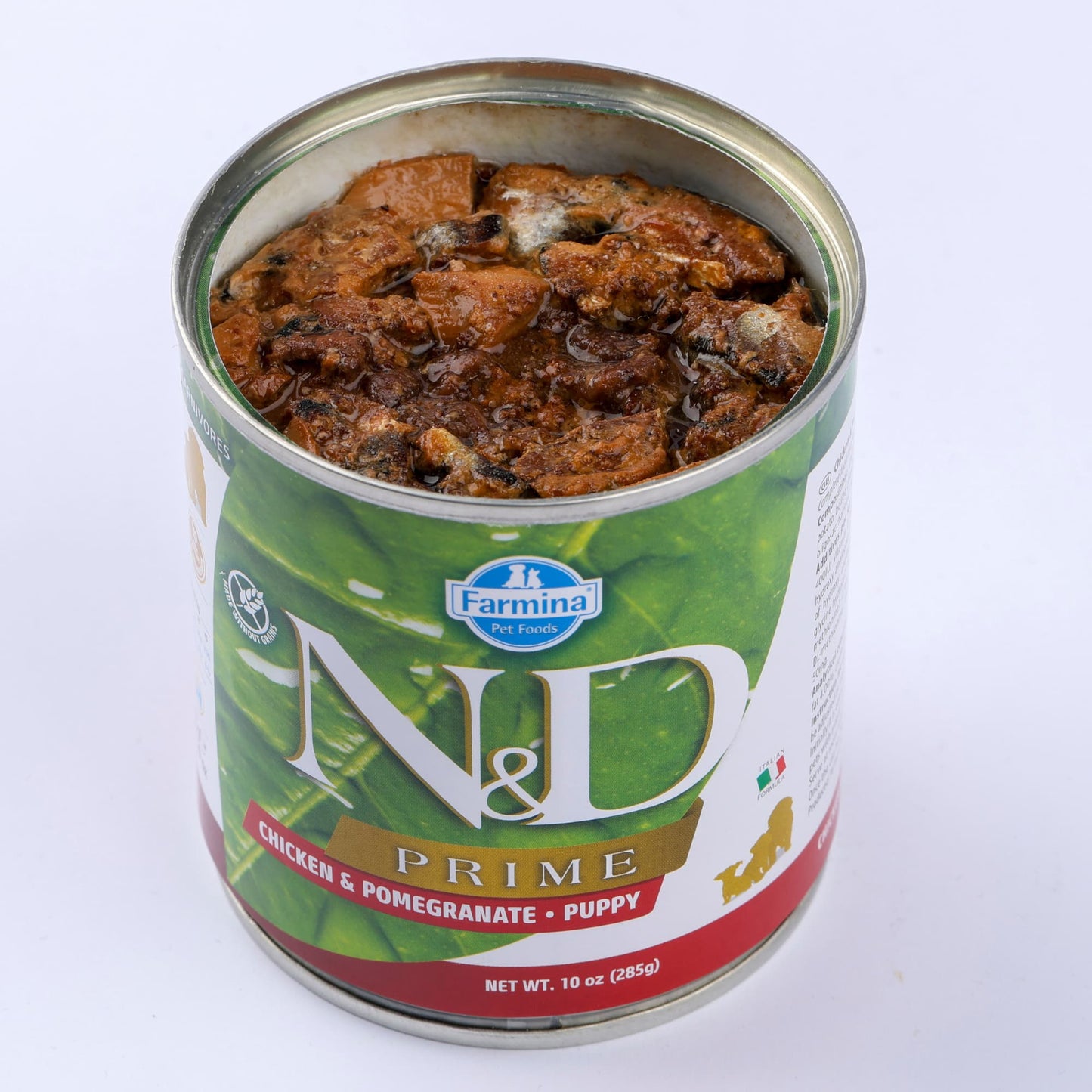 Farmina N&D Prime, Pui și Rodie, Puppy, Hrană Umedă pentru Câini – 285 g