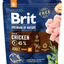 Brit Premium by Nature Adult câini talie medie – detaliu sac și compoziție
