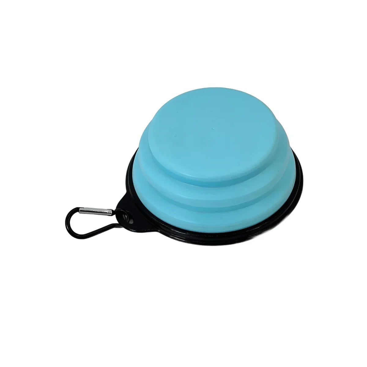 Castron pliabil din silicon pentru câini și pisici 250ml – ideal pentru călătorii și drumeții, culoare turcoaz
