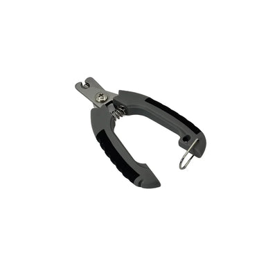 Clește pentru gheare animale mărimea S – lame inox, mâner ergonomic antiderapant, culoare gri
