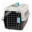 Cusca transport caini si pisici - Talie mica 48x32x30cm | Gri/Bleu