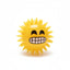 Minge Smiley Face cu dinti sunete si lumini caini pisici – PETIVO
