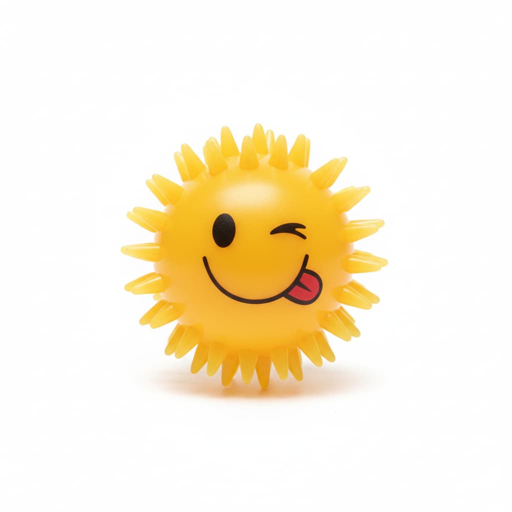 Minge Smiley Face limba scoasa cu sunete si lumini caini pisici – PETIVO
