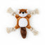 Jucarie plus vulpe caini 30cm cu sunet folie squeaky si sfori textile – PETIVO
