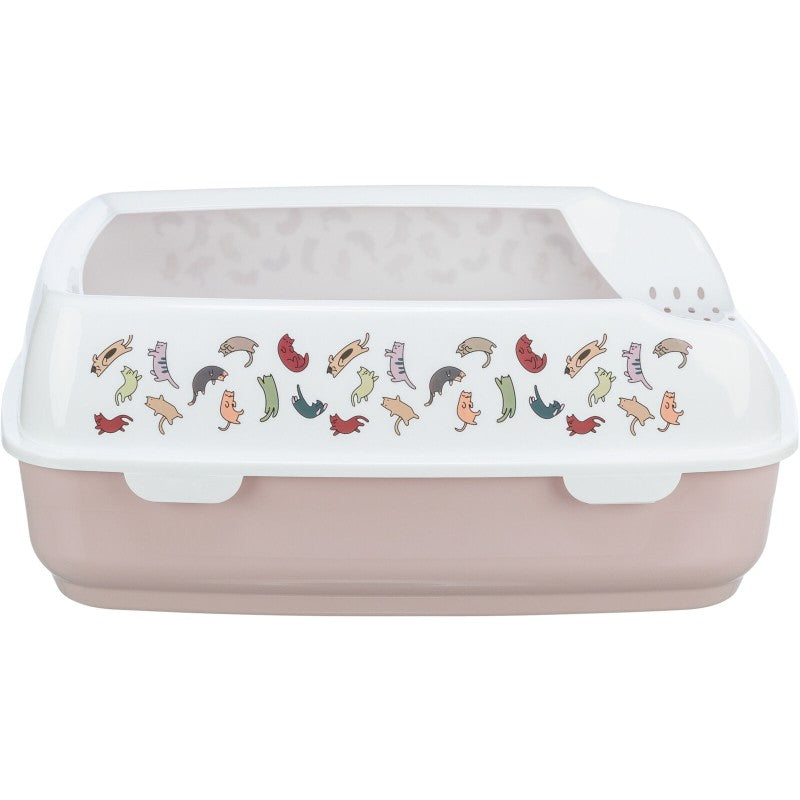 Litieră Delio cu ramă pentru pisici 50×38×20 cm