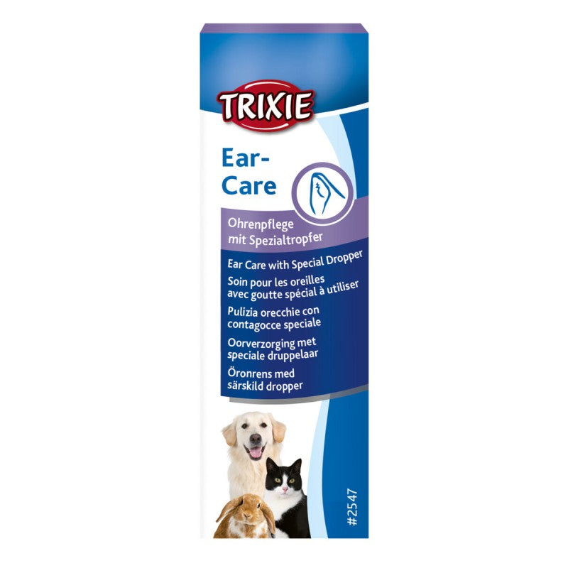 Soluție Trixie pentru curățarea urechilor - 50 ml